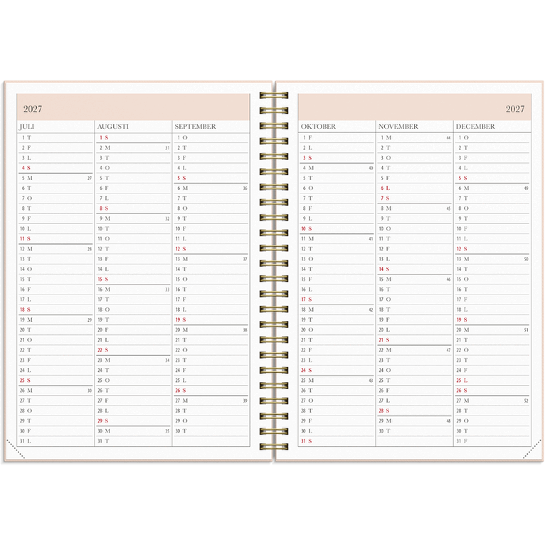 Kalender 2026-2027 Planeringskalendern för lärare, Övrigt