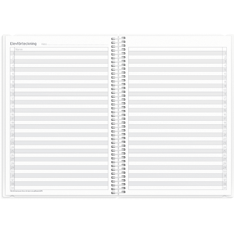 Kalender 2026-2027 Stora Lärarkalendern, Övrigt