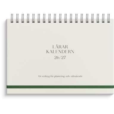 Kalender 2026-2027 Lärarkalendern Reflektion, Övrigt