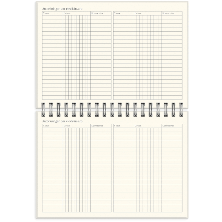 Kalender 2026-2027 Lärarkalendern Reflektion, Övrigt