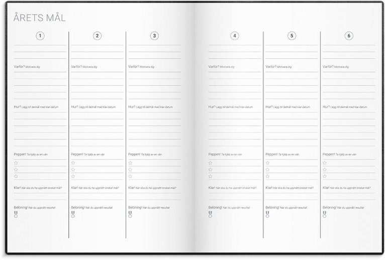 Kalender 2026 Goal Planner, Övrigt