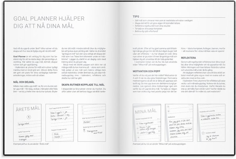 Kalender 2026 Goal Planner, Övrigt