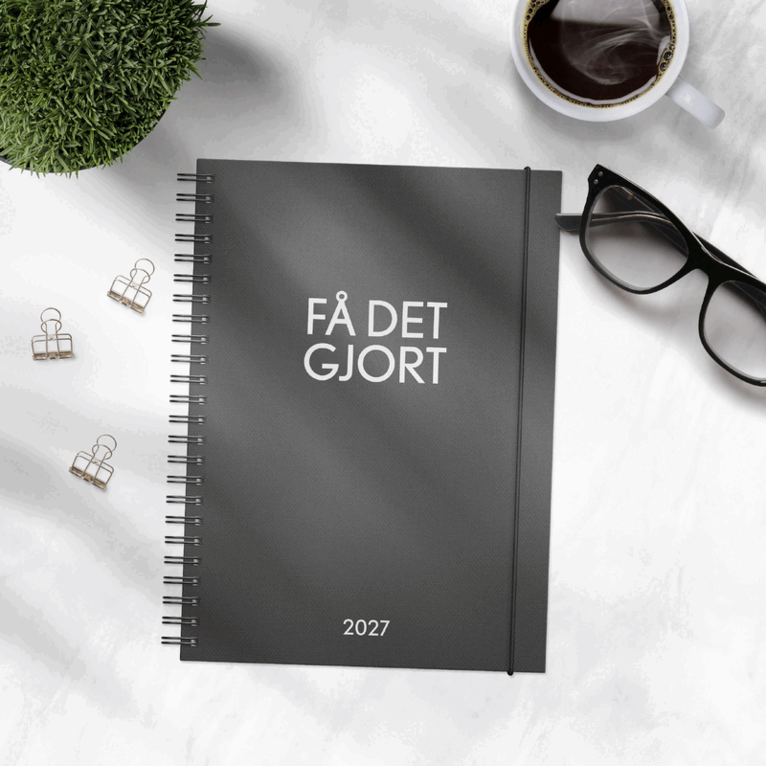Kalender Få det gjort 2027 svart, Övrigt
