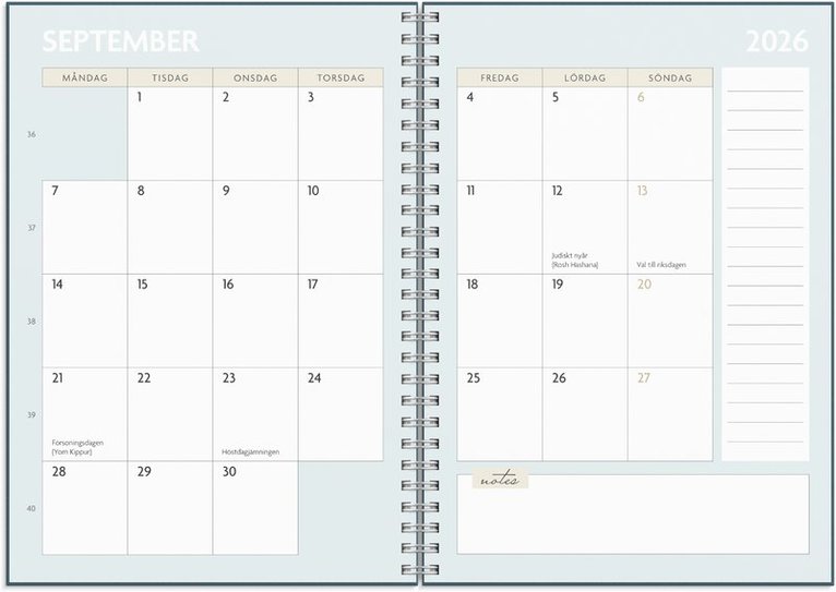 Kalender 2026 Life Planner To Do, Övrigt