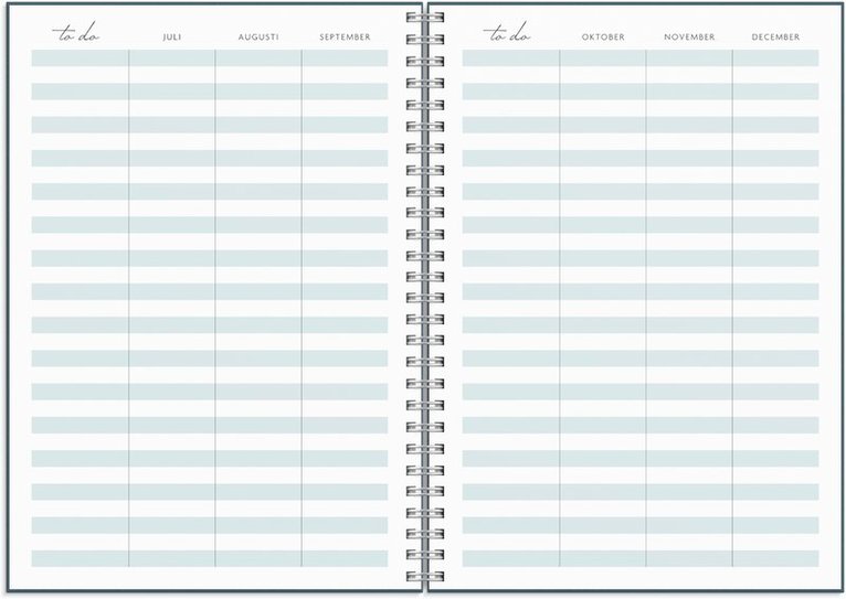 Kalender 2026 Life Planner To Do, Övrigt