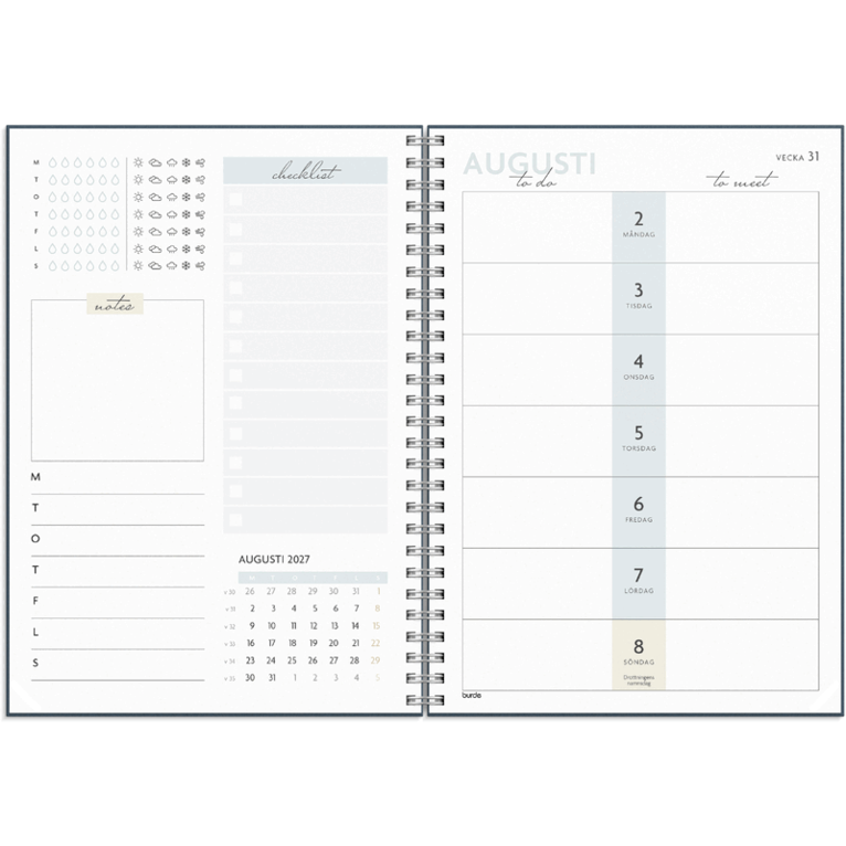 Life Planner To Do 2027, Övrigt