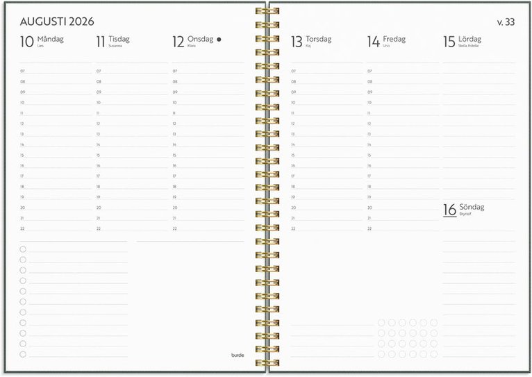 Kalender 2026 Life Planner Do more, Övrigt