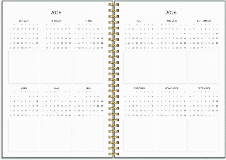 Kalender 2026 Life Planner Do more, Övrigt