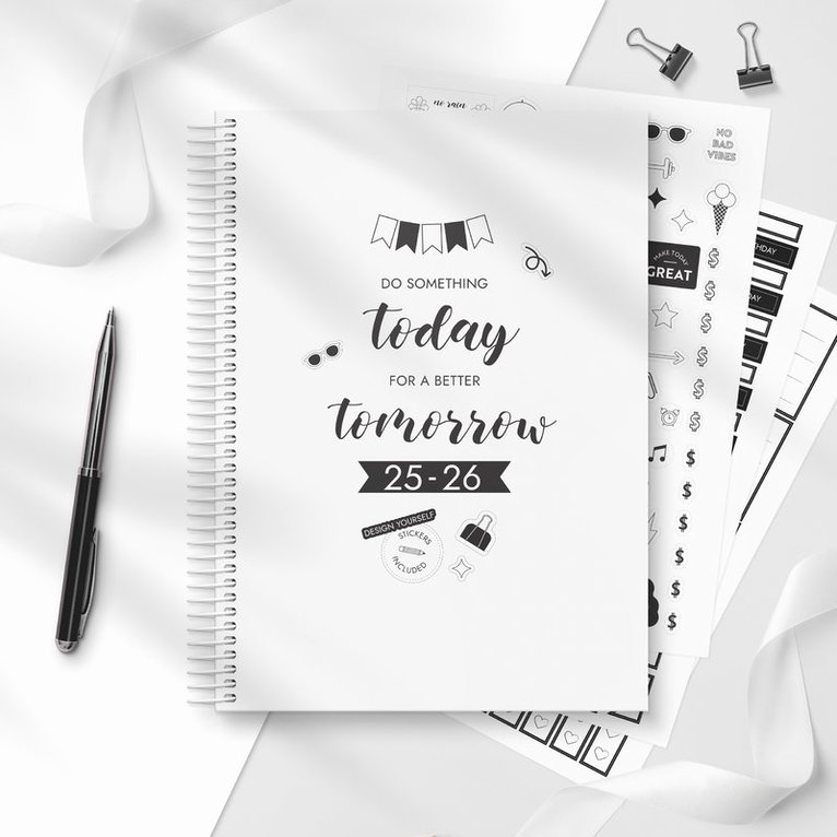 Kalender 2025-2026 Doodle B5, Övrigt