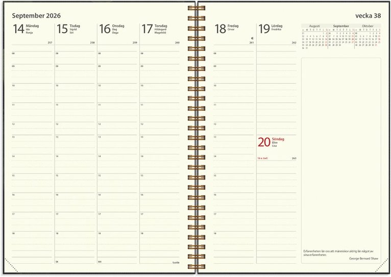 Kalender 2026 Lantdrömmar, Övrigt