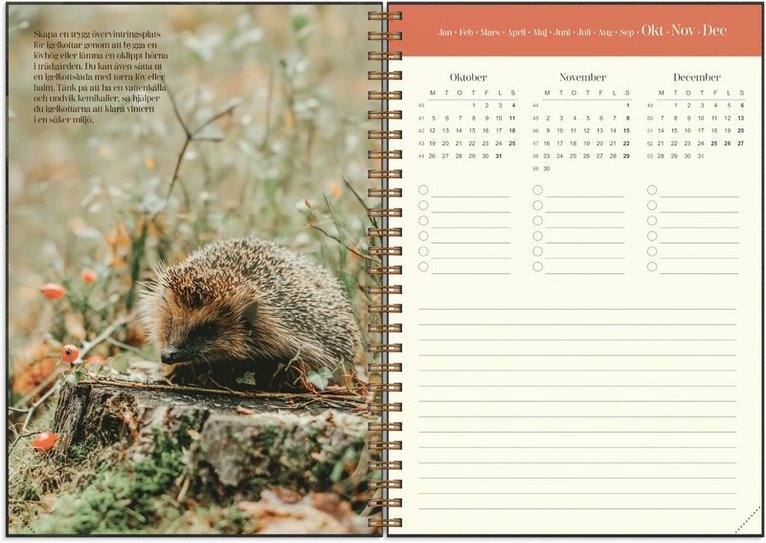 Kalender 2026 Lantdrömmar, Övrigt