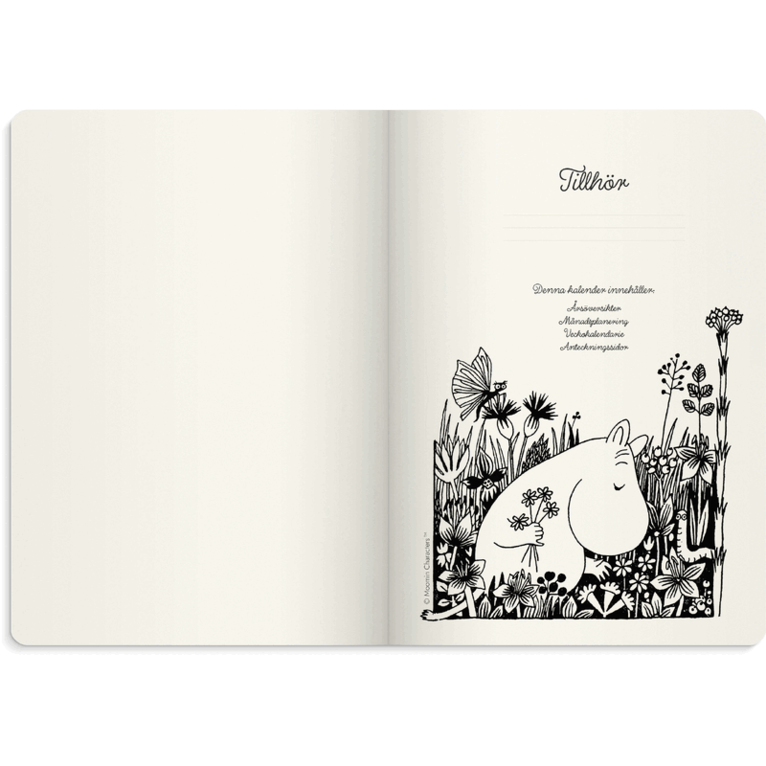Kalender Mumin 2027, Övrigt