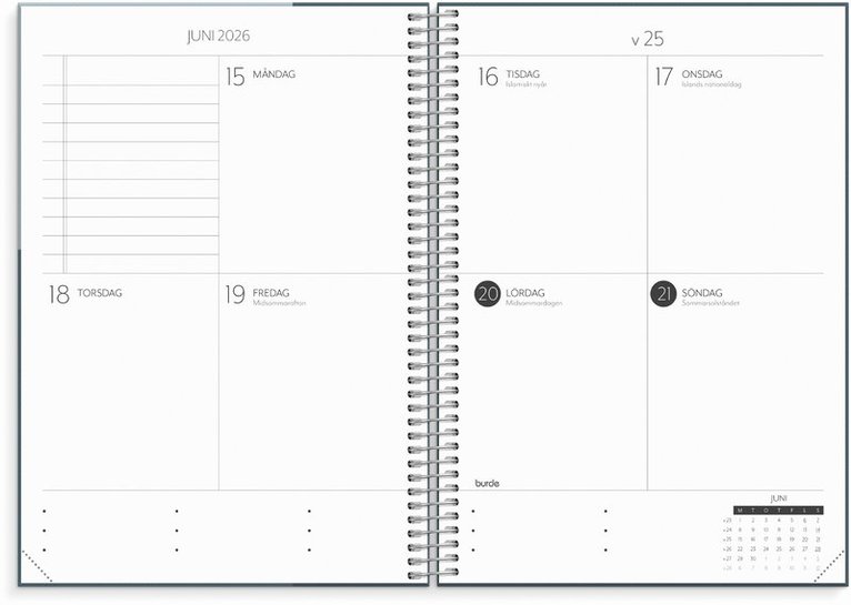 Kalender 2025-2026 Student Planner A5, Övrigt