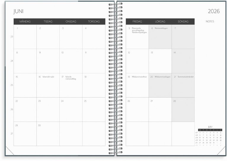 Kalender 2025-2026 Student Planner A5, Övrigt