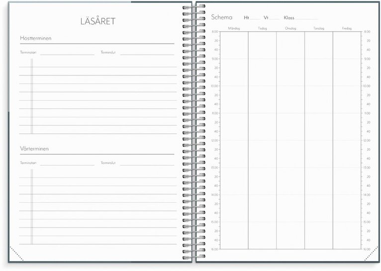 Kalender 2025-2026 Student Planner A5, Övrigt