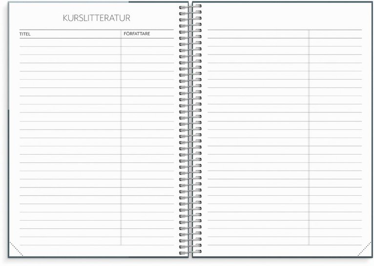 Kalender 2025-2026 Student Planner A5, Övrigt