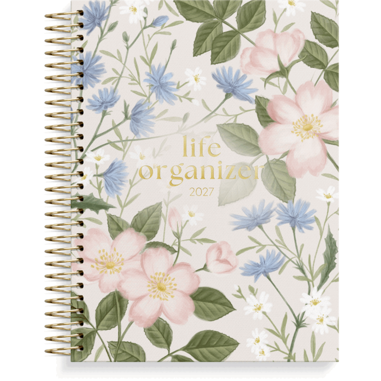 Life Organizer 2027 Blommor, Övrigt