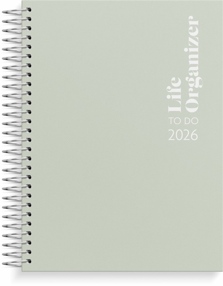 Kalender 2026 Life Organizer To Do, Övrigt