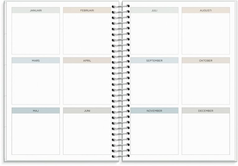Kalender 2026 Life Organizer To Do, Övrigt