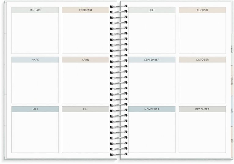 Kalender 2026 Life Organizer Family Planner, Övrigt