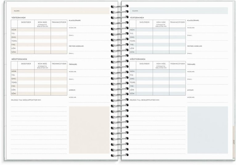 Kalender 2026 Life Organizer Family Planner, Övrigt