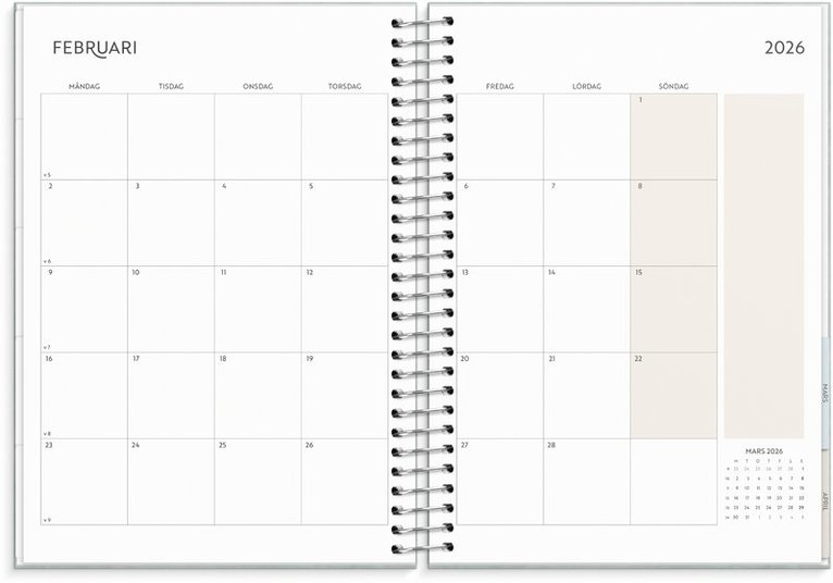 Kalender 2026 Life Organizer Family Planner, Övrigt