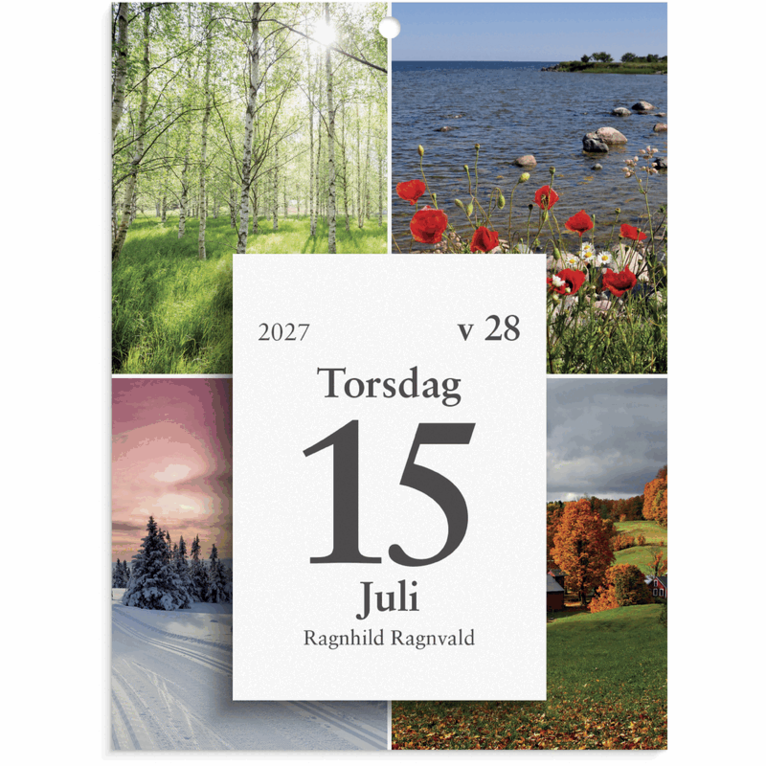 Väggplån med dagblock 2027 Årstiderna, Övrigt