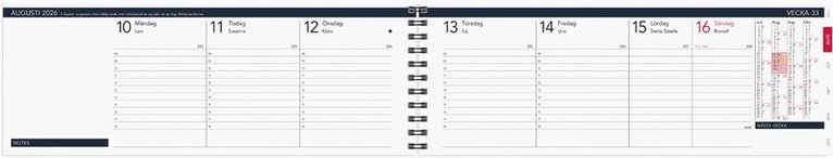 Kalender 2026 Stor Plankalender Elegant, Övrigt