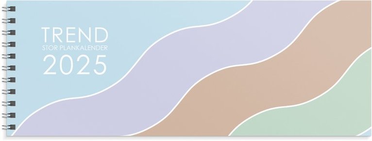 Kalender 2025 Stor Plankalender Trend, Övrigt