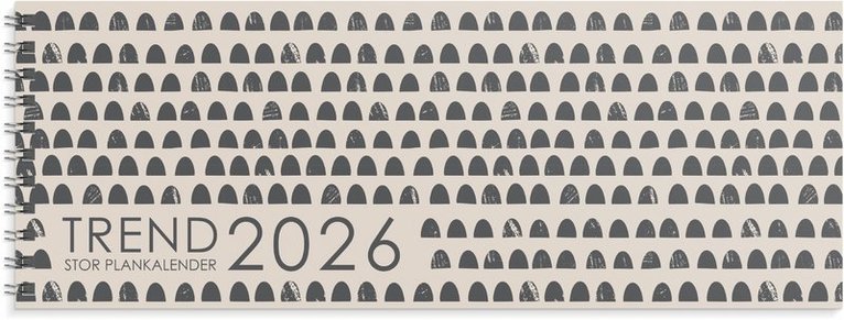 Kalender 2026 Stor Plankalender Trend, Övrigt