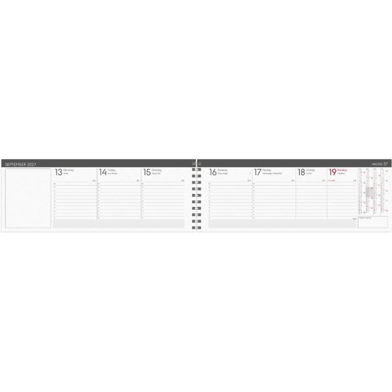 Stor Plankalender Trend 2027, Övrigt