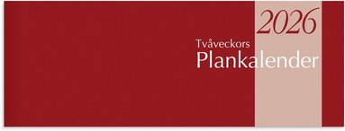 Kalender 2026 Tvåveckors Plankalender 1
