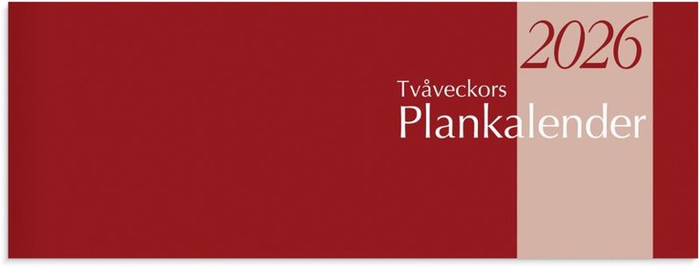 Kalender 2026 Tvåveckors Plankalender, Övrigt