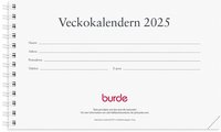 Kalender 2025 Veckokalendern refill