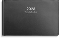 Kalender 2026 Veckokalendern svart plast