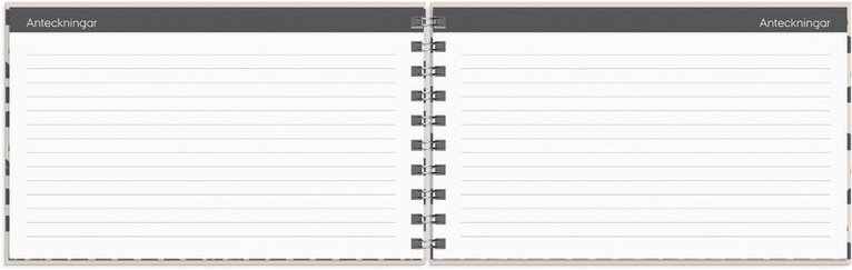 Kalender 2026 Veckokalendern Trend, Övrigt
