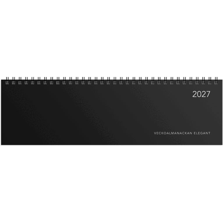 Veckoalmanackan Elegant 2027, Övrigt