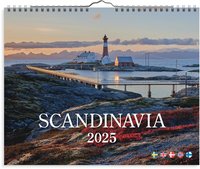 Väggkalender 2025 Scandinavia