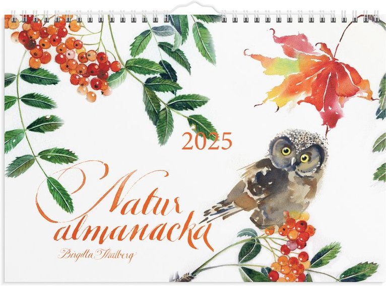 Väggkalender 2025 Naturalmanacka 1