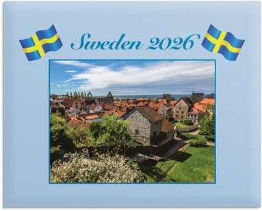 Väggkalender 2026 Sweden med kuvert 1