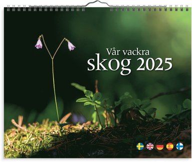 Väggkalender 2025 Vår vackra skog 1