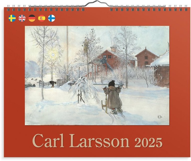 Väggkalender 2025 Carl Larsson 1