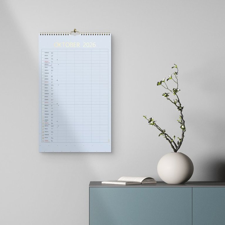 Familjekalender 2026 Color, Övrigt