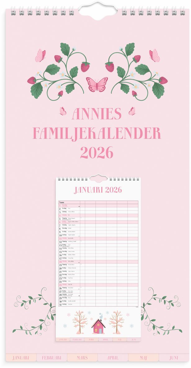 Familjekalender 2026 Annies familj, Övrigt