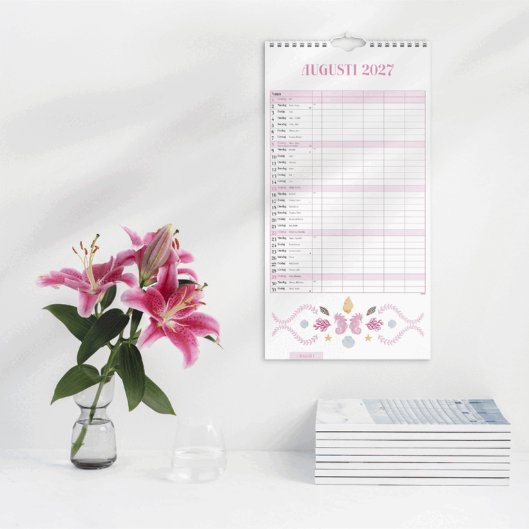 Annies Familjekalender 2027, Övrigt