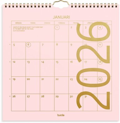 Väggkalender 2026 Color 1