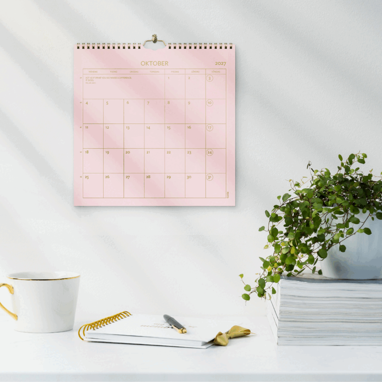 Väggkalender 2027 Color, Övrigt