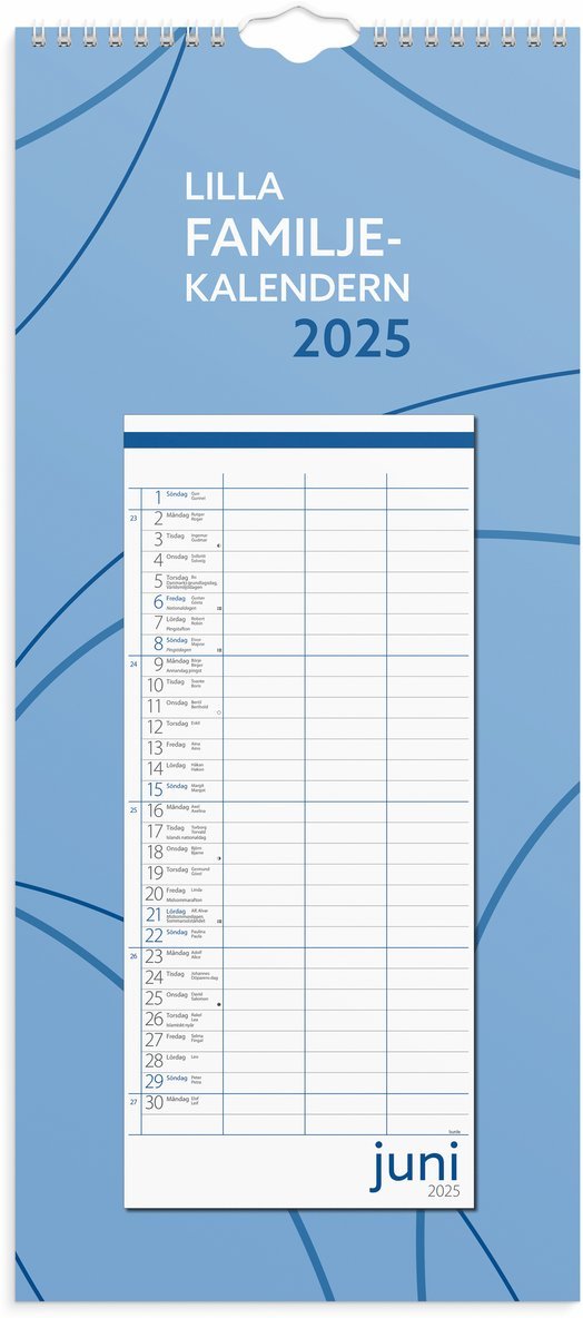 Familjekalender 2025 Lilla Familjekalendern 1