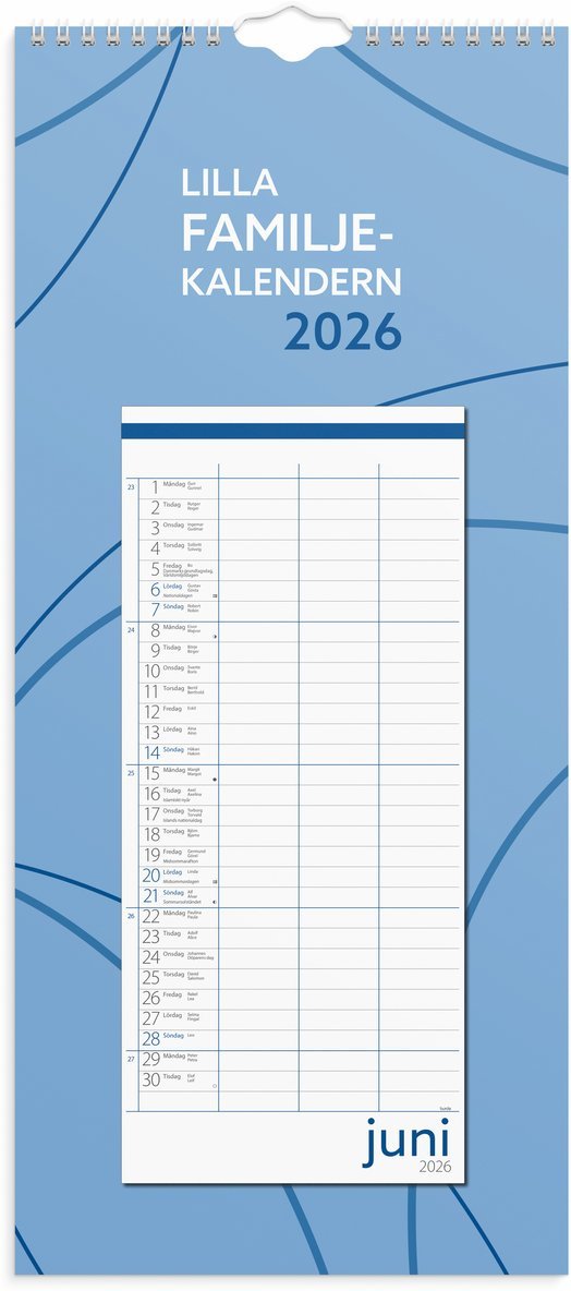 Familjekalender 2026 Lilla Familjekalendern, Övrigt