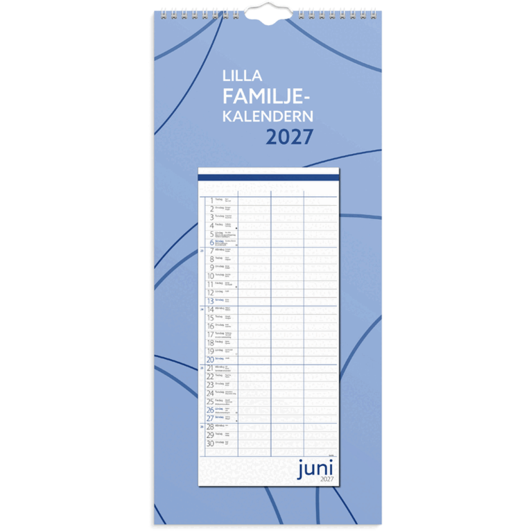 Lilla Familjekalendern 2027, Övrigt